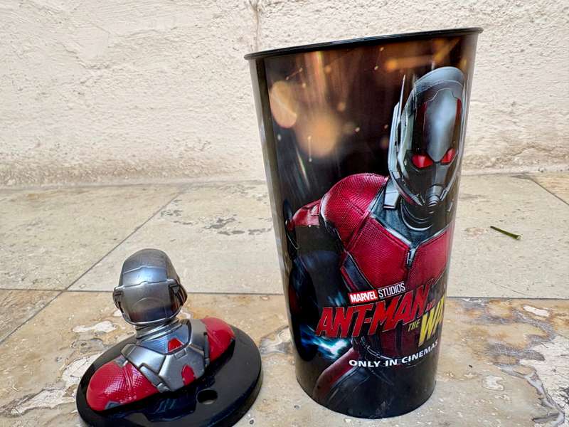 Marvel ant man and wasp movie 2018 cinemas theatres movie cup topper