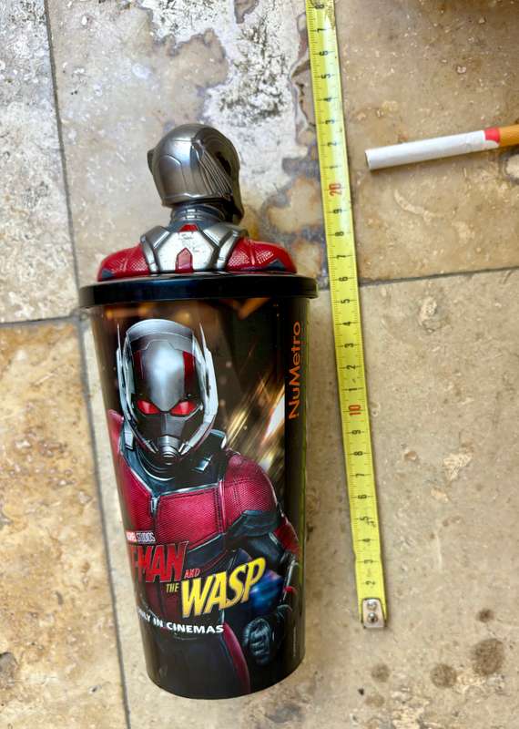 Marvel ant man and wasp movie 2018 cinemas theatres movie cup topper