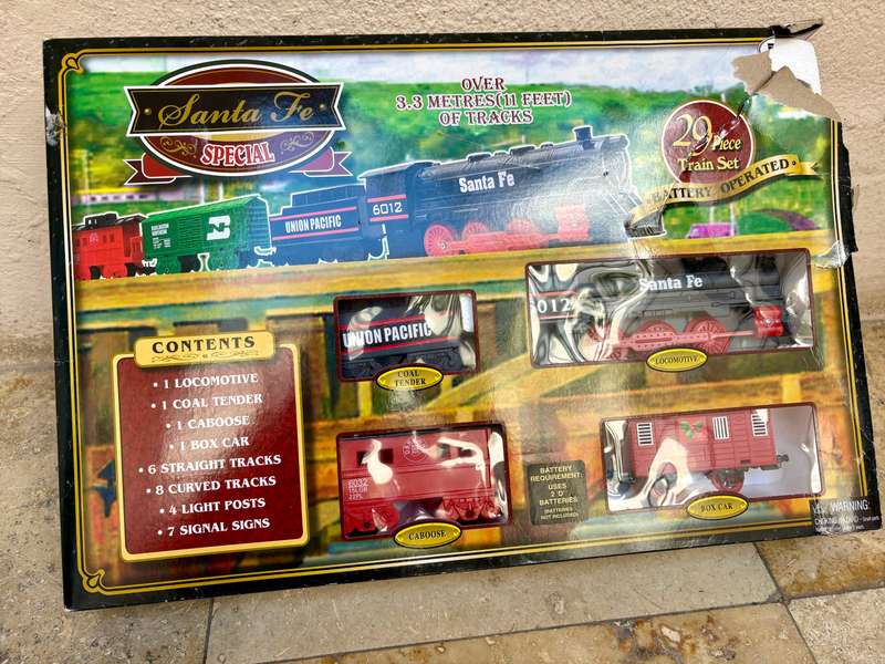 Santa Fe special train set Eztek no 60626