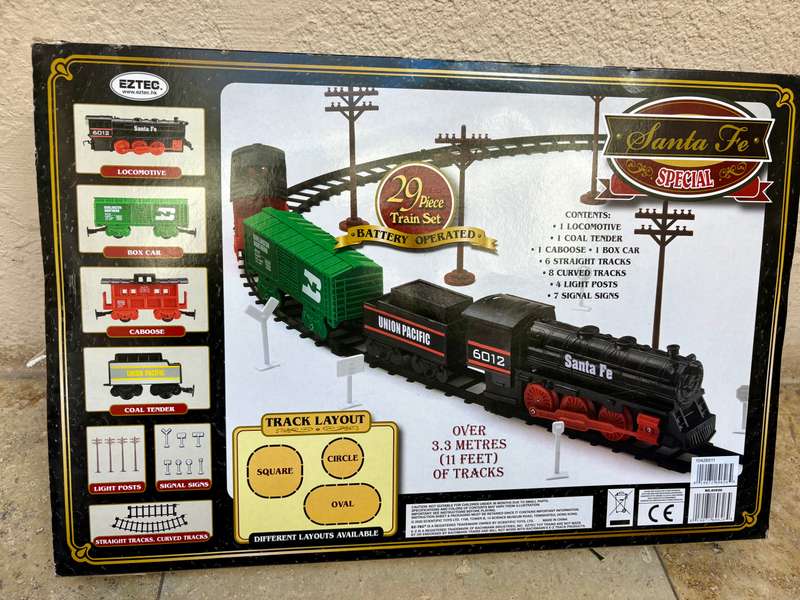 Santa Fe special train set Eztek no 60626