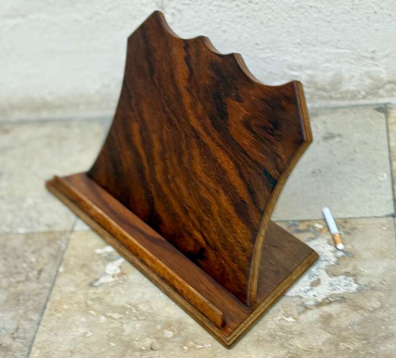 Vintage wood book stand