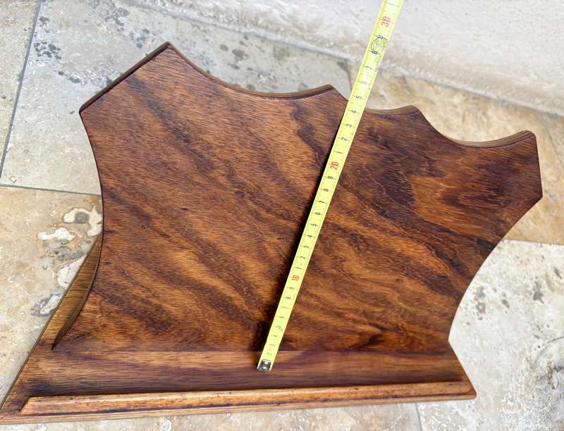 Vintage wood book stand