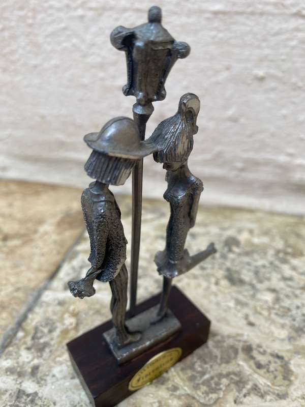 Les Etains De La Fiorentina pewter young love statuette figurine ornament