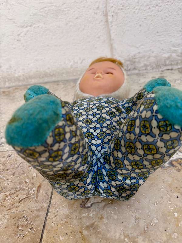 Vintage rubber face doll