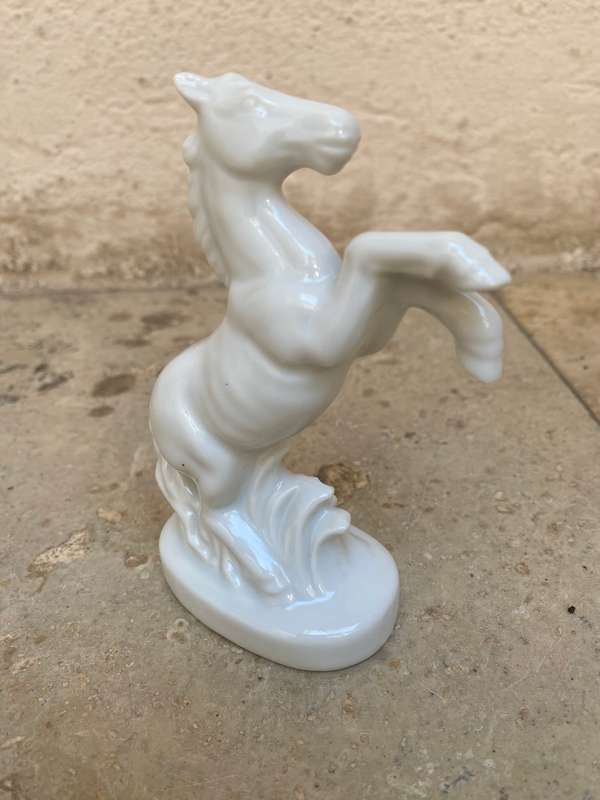 Vintage Wien-Hofreitschule Spanish Riding School Vienna Porcelain Horse Stallion Figurine