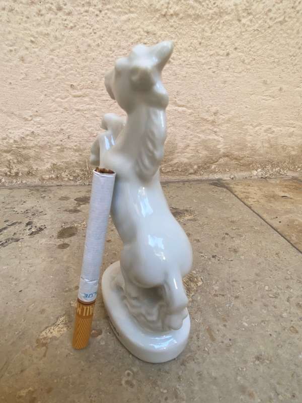 Vintage Wien-Hofreitschule Spanish Riding School Vienna Porcelain Horse Stallion Figurine