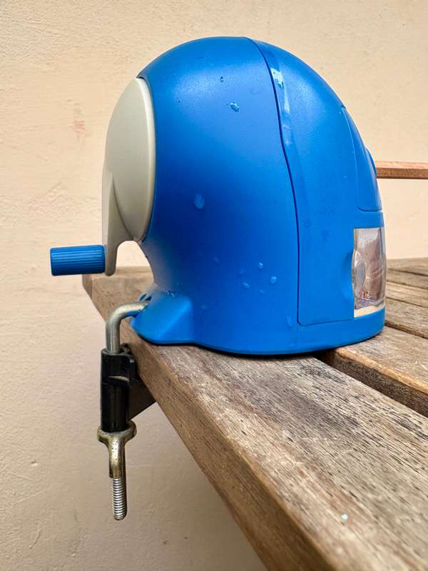 KW-triO 314 Desk Robot Pencil Sharpener with pencils made in Taiwan