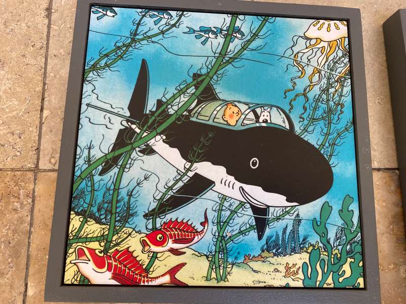 Adventures of tin tin wall art poster lot of 3