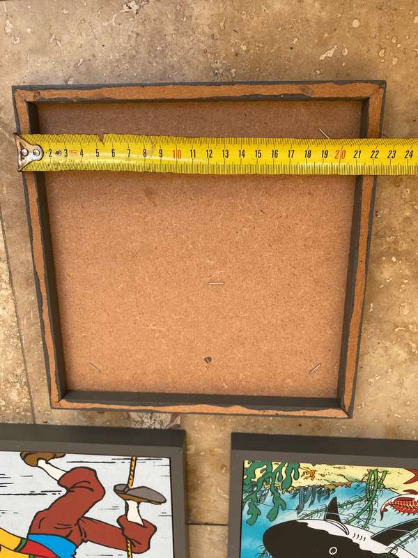 Adventures of tin tin wall art poster lot of 3
