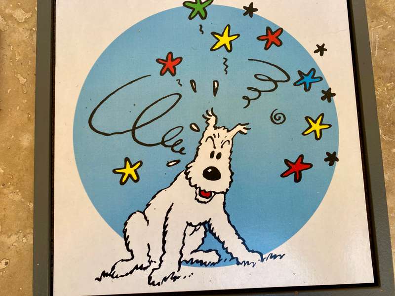 Adventures of tin tin retro wall art poster lot of 3