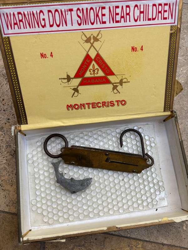Original Vintage Chatillons balance no 2 , 1891-92 hanging scale
