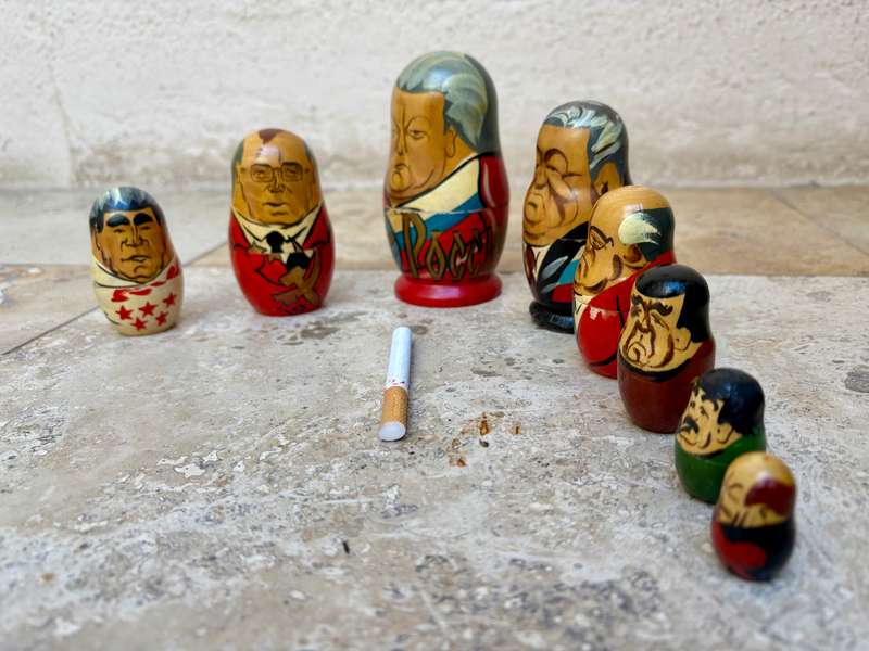 Nesting Doll Set Russian leaders