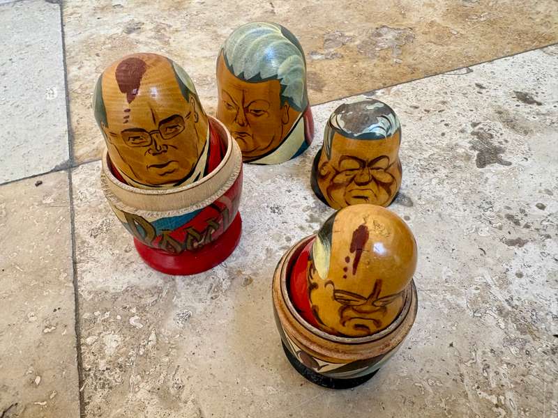 Nesting Doll Set Russian leaders
