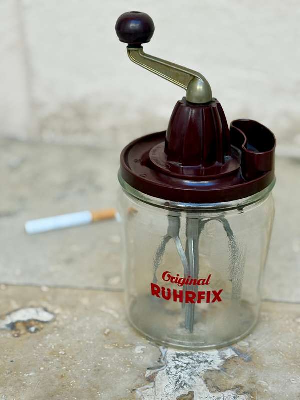 Vintage Original Rührfix whisk from the 50s