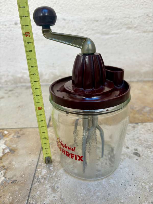 Vintage Original Rührfix whisk from the 50s