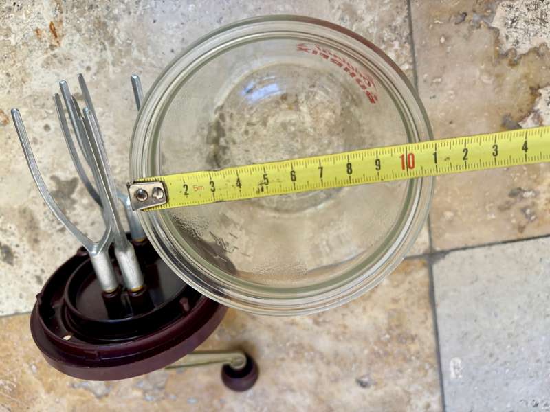 Vintage Original Rührfix whisk from the 50s