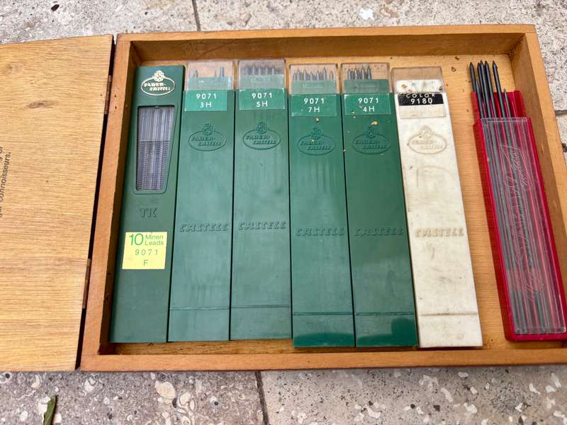 Vintage pencil lead faber castell pencil