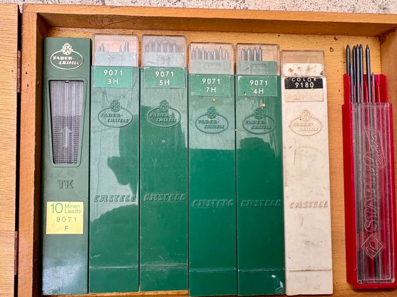 Vintage pencil lead faber castell pencil