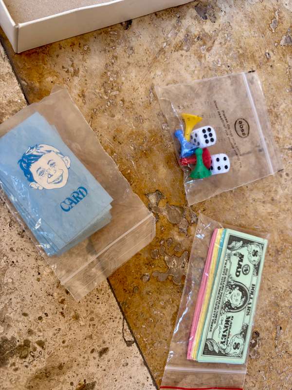 vintage Mad game Mad  Magazine  Game from Parker  Brothers  set 1979 complete