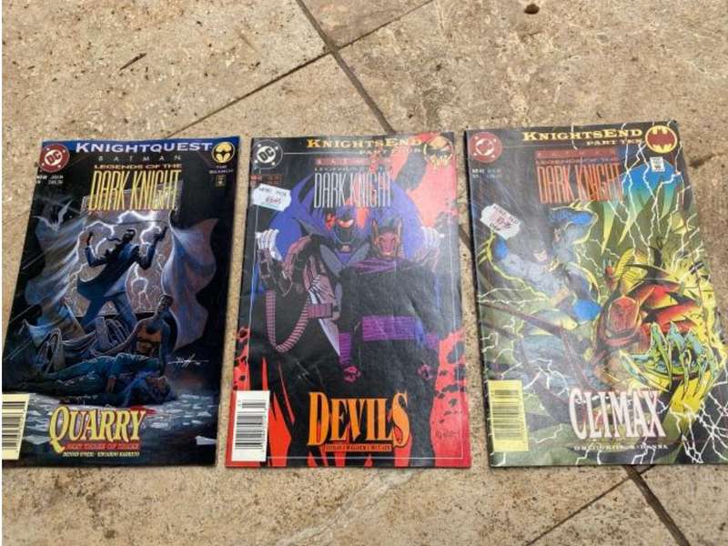 vintage DC batman legend of the dark knight no 61, 62 and  63 , 1994