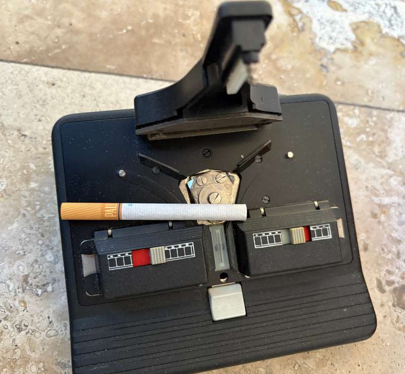 Vintage Hähnel Kollmatic AMS 80 Motor film klebepresse Super 8 Film splicer