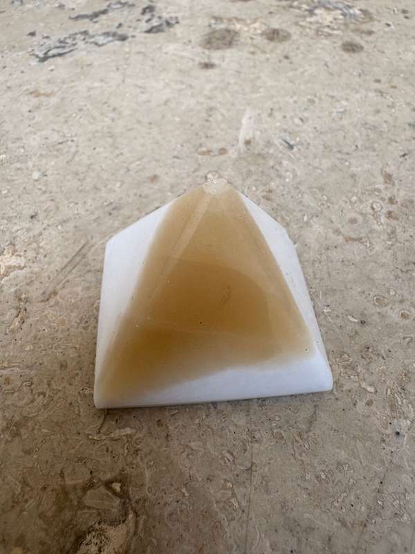 Nefertiti bust Egyptian Scribe and alabaster pyramid lot