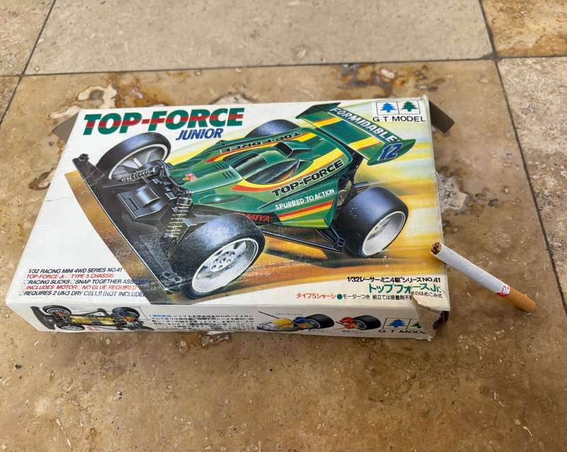 Tamiya top force junior GT Model plus one,  sold as spares