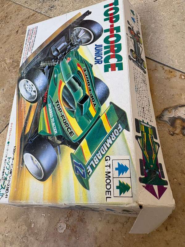 Tamiya top force junior GT Model plus one,  sold as spares