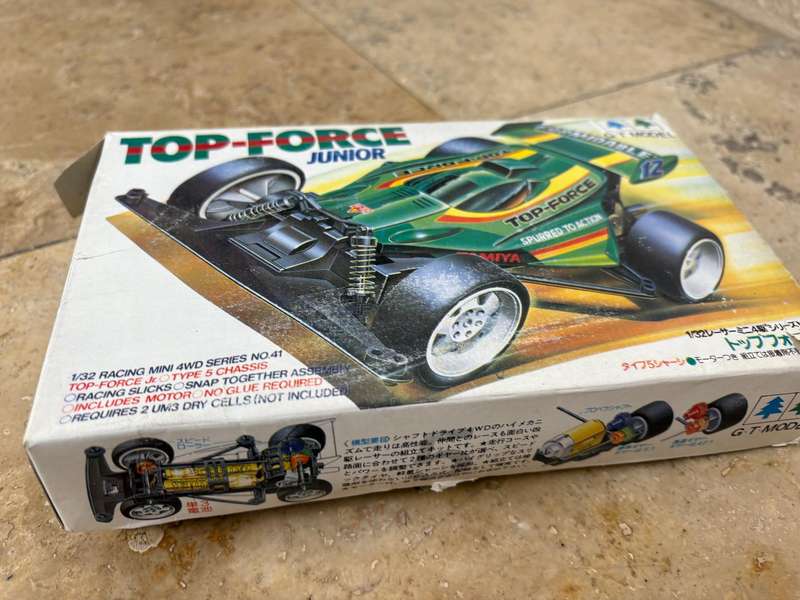 Tamiya top force junior GT Model plus one,  sold as spares