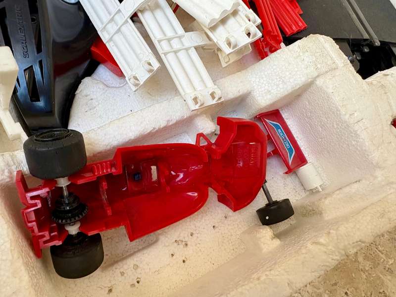 Scalextric Grand Prix vintage set sold as spares