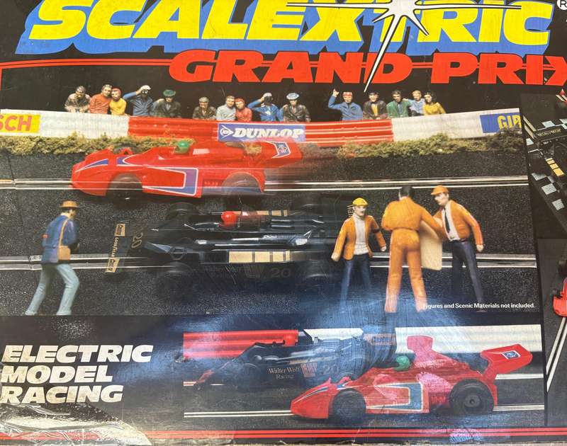 Scalextric Grand Prix vintage set sold as spares
