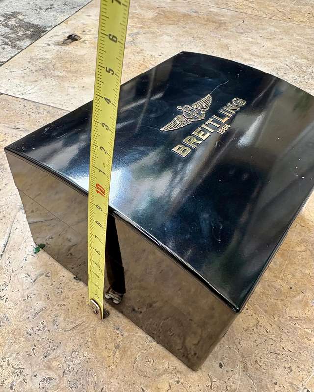 Breitling Bakelite black watch box