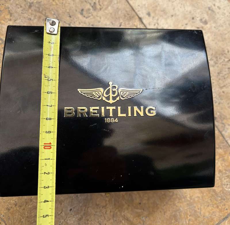 Breitling Bakelite black watch box