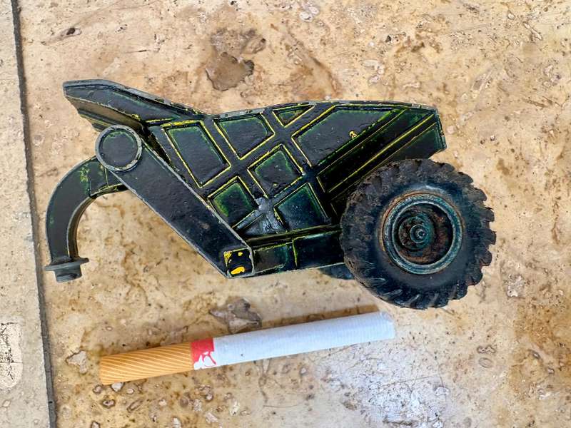 Vintage Matchbox King Size Curtiss Wright Rear Dumper, Match box jumbo crane ( TLC ) diecast pair