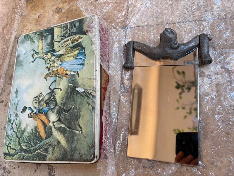 Vintage Carol Boyes notebook holder pewter