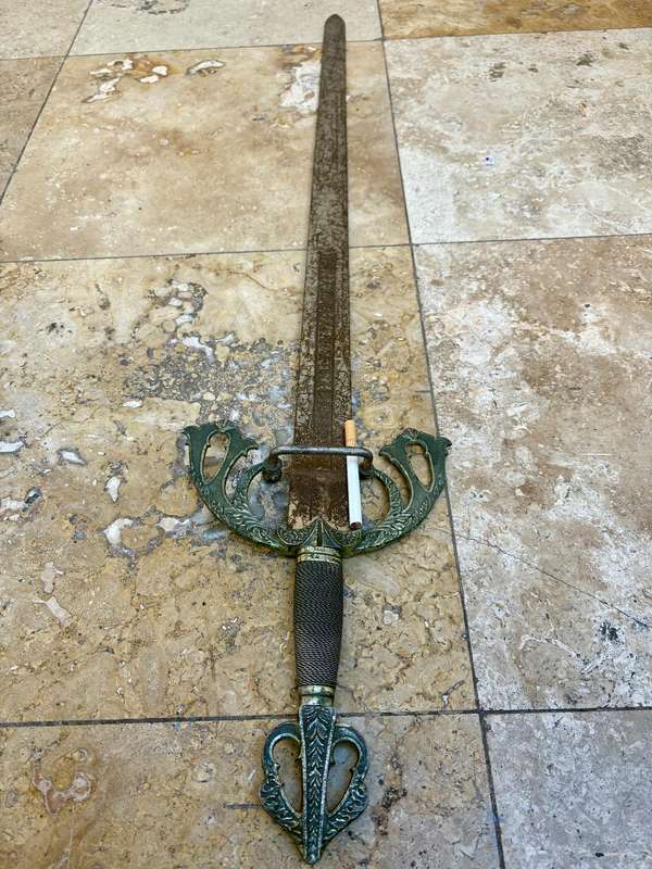 Vintage Tizona full size sword from Toledo 97 cm Tizon Spain
