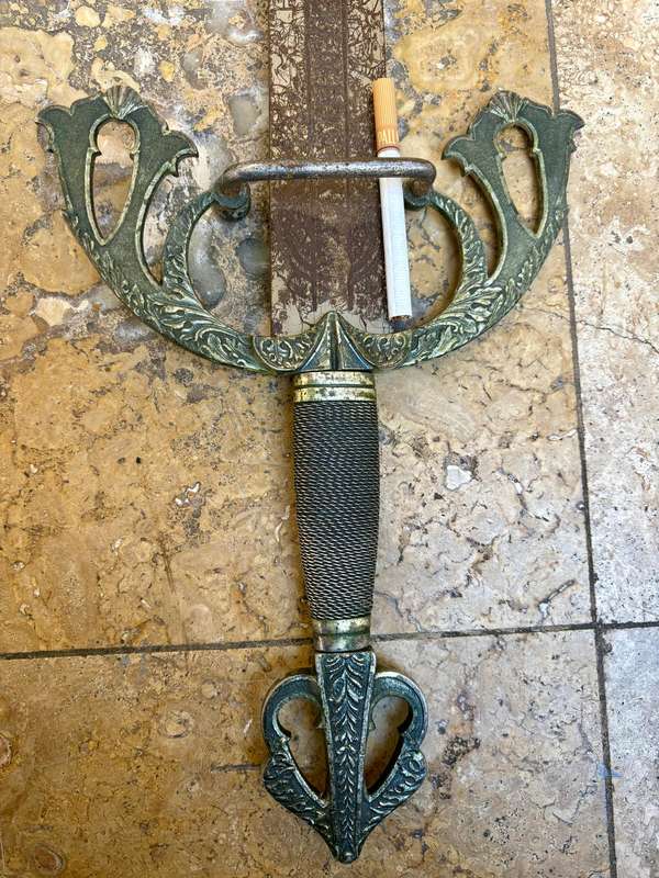 Vintage Tizona full size sword from Toledo 97 cm Tizon Spain