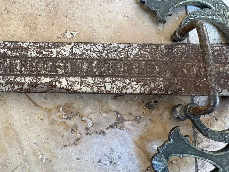 Vintage Tizona full size sword from Toledo 97 cm Tizon Spain
