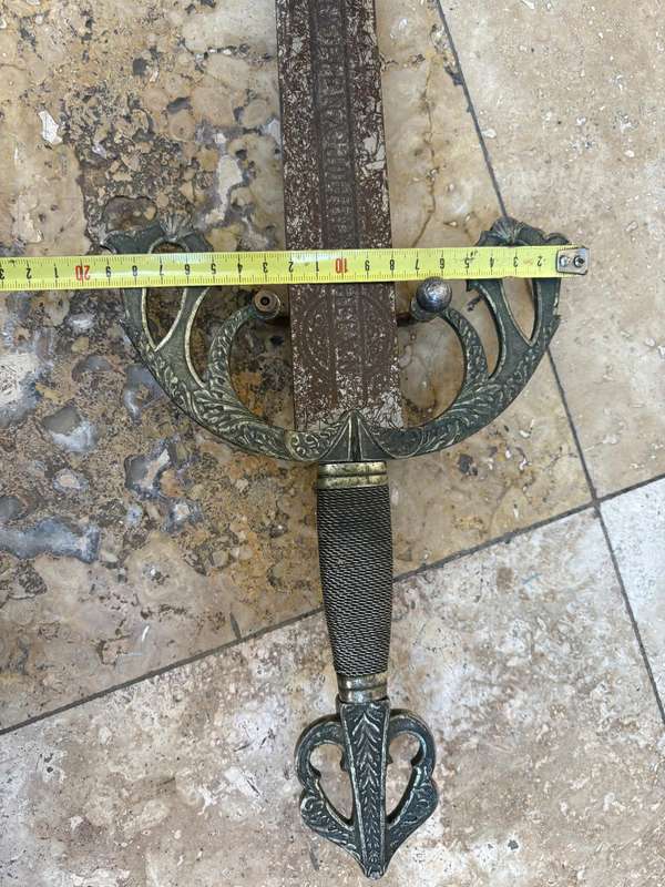 Vintage Tizona full size sword from Toledo 97 cm Tizon Spain