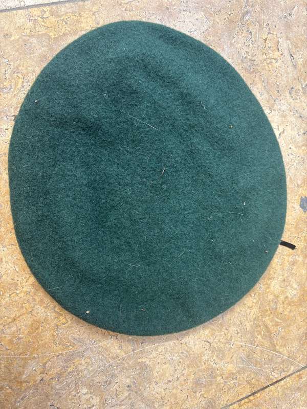 Vintage Specifico SADF army green beret