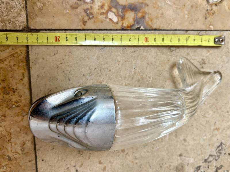 Vintage nut whale dispenser chrome plated head , Taiwan