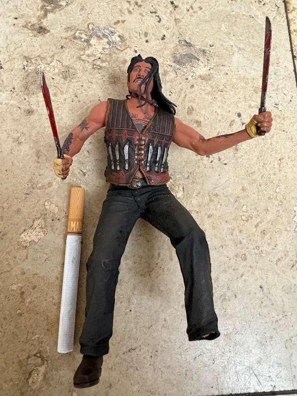 Neca machete figure Danny Trejo action figure + 2 machete
