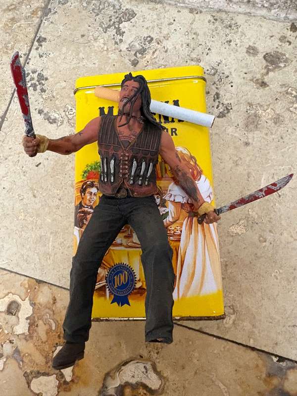 Neca machete figure Danny Trejo action figure + 2 machete