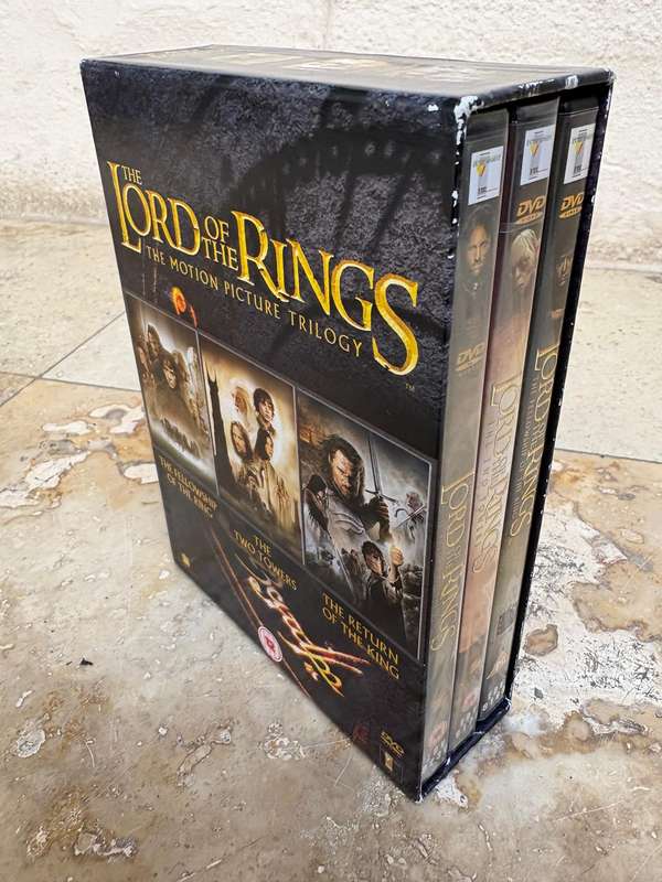 Lord of the rings dvd box set trilogy