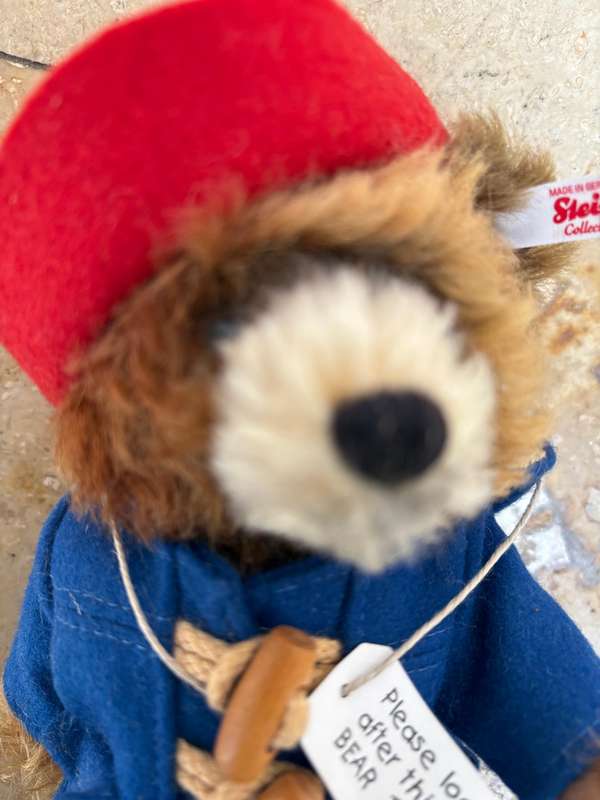 collectors Steiff Paddington bear mohair 4000 made  limited edition 2015
