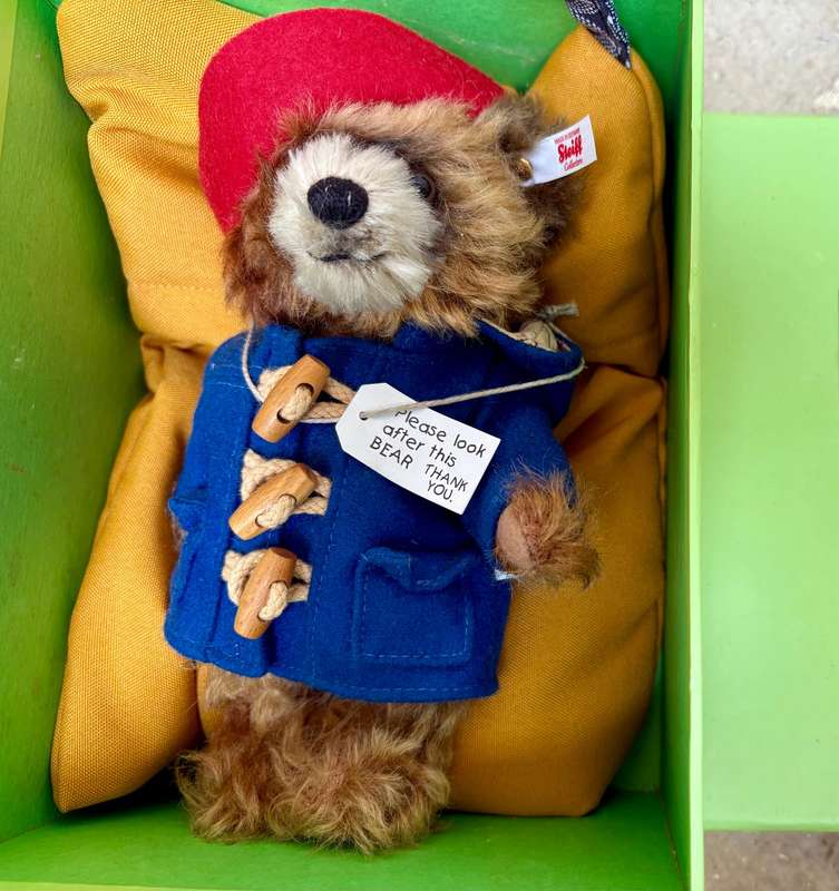 collectors Steiff Paddington bear mohair 4000 made  limited edition 2015