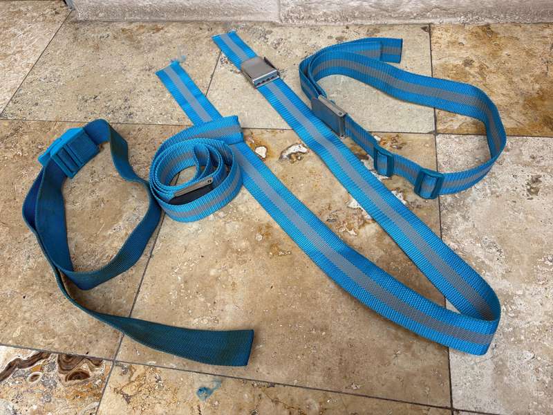 IST Diving nylon belt lot of 4