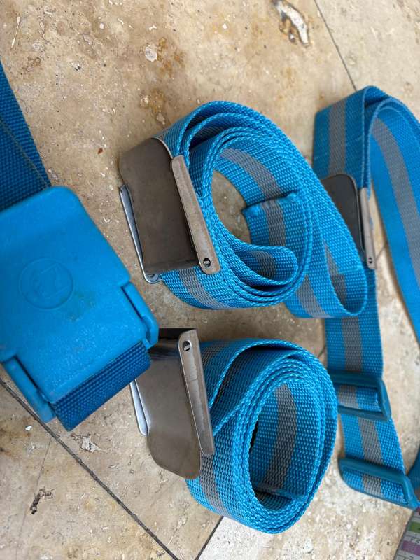 IST Diving nylon belt lot of 4