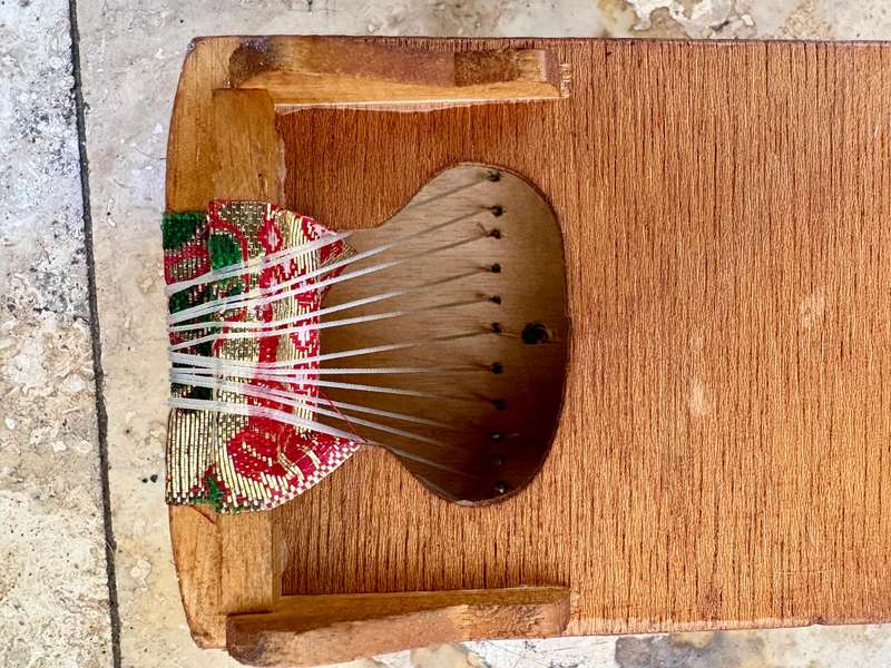 Koto portable Japanese stringed musical instrument acoustic harp 13strings zen