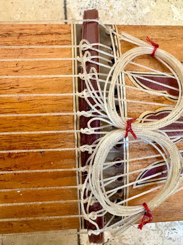 Koto portable Japanese stringed musical instrument acoustic harp 13strings zen